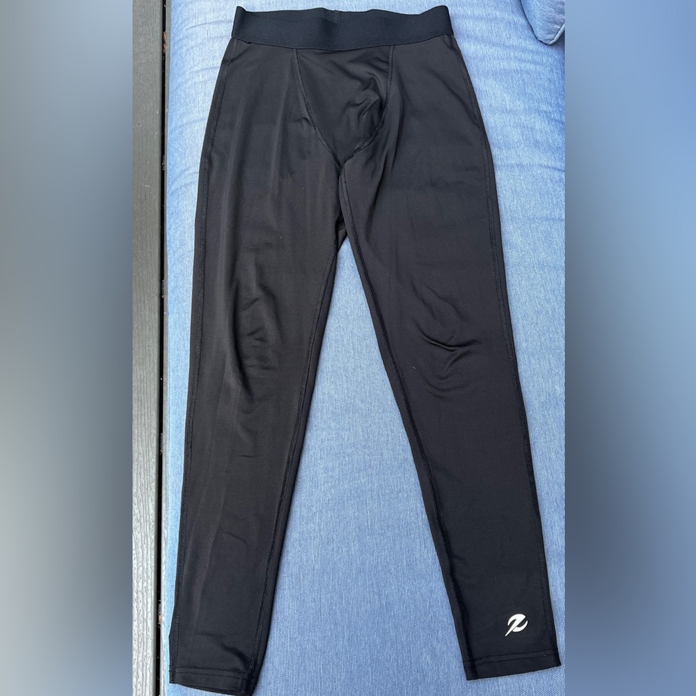 Men’s Starter Black Energy Zone Compression Pant Size Medium